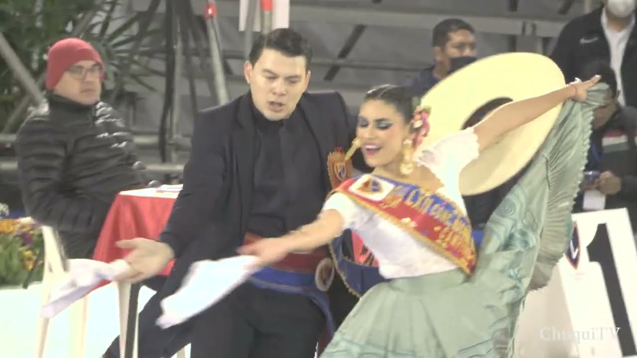 Dayanna Nahuis y Mauricio Wong. Campeones Mundiales Adulto. Selectivo Mall del Sur 2022