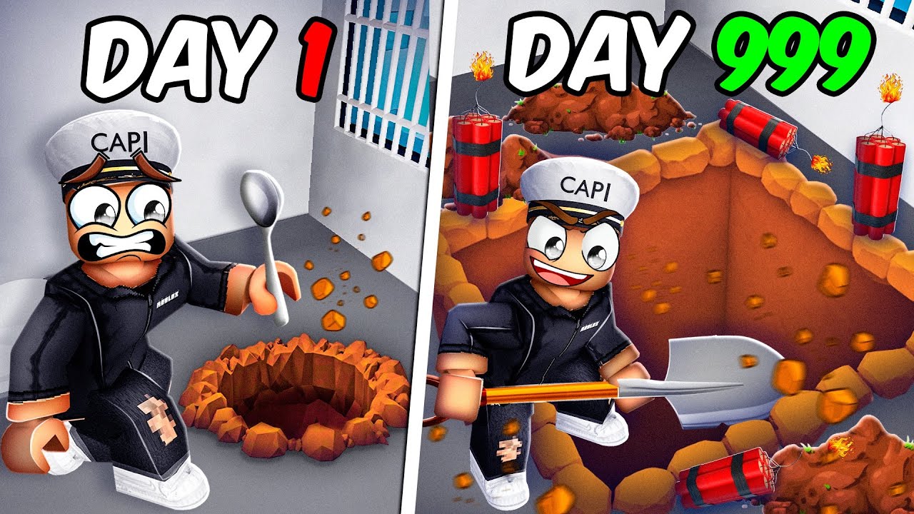 DIG to ESCAPE in ROBLOX (Janitor Ending)