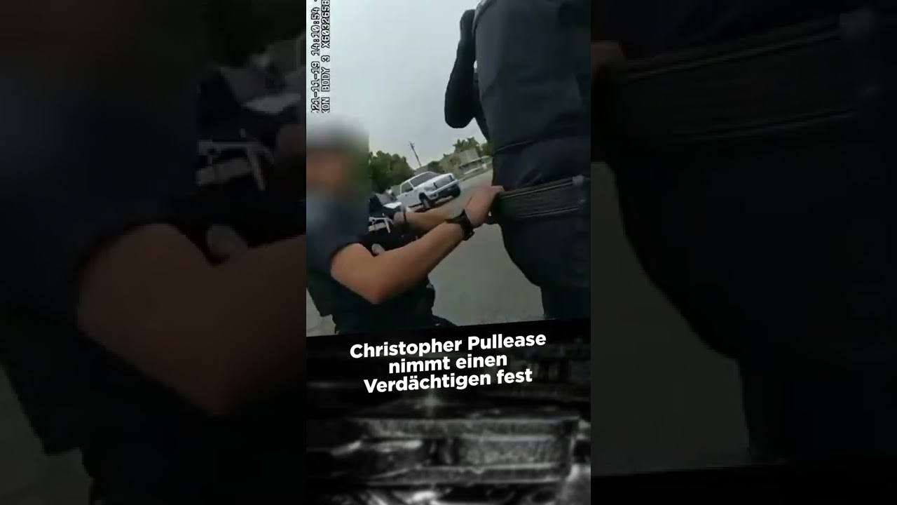 Unfassbar: Dieser Polizist würgt seine Kollegin! 