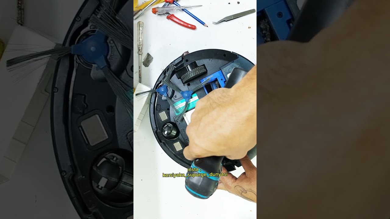 Eufy Robot süpürge Tamiri ( Takılıyor ) Daireler Çiziyor Çözümü// Eufy Robot Vacuum Cleaner Repair