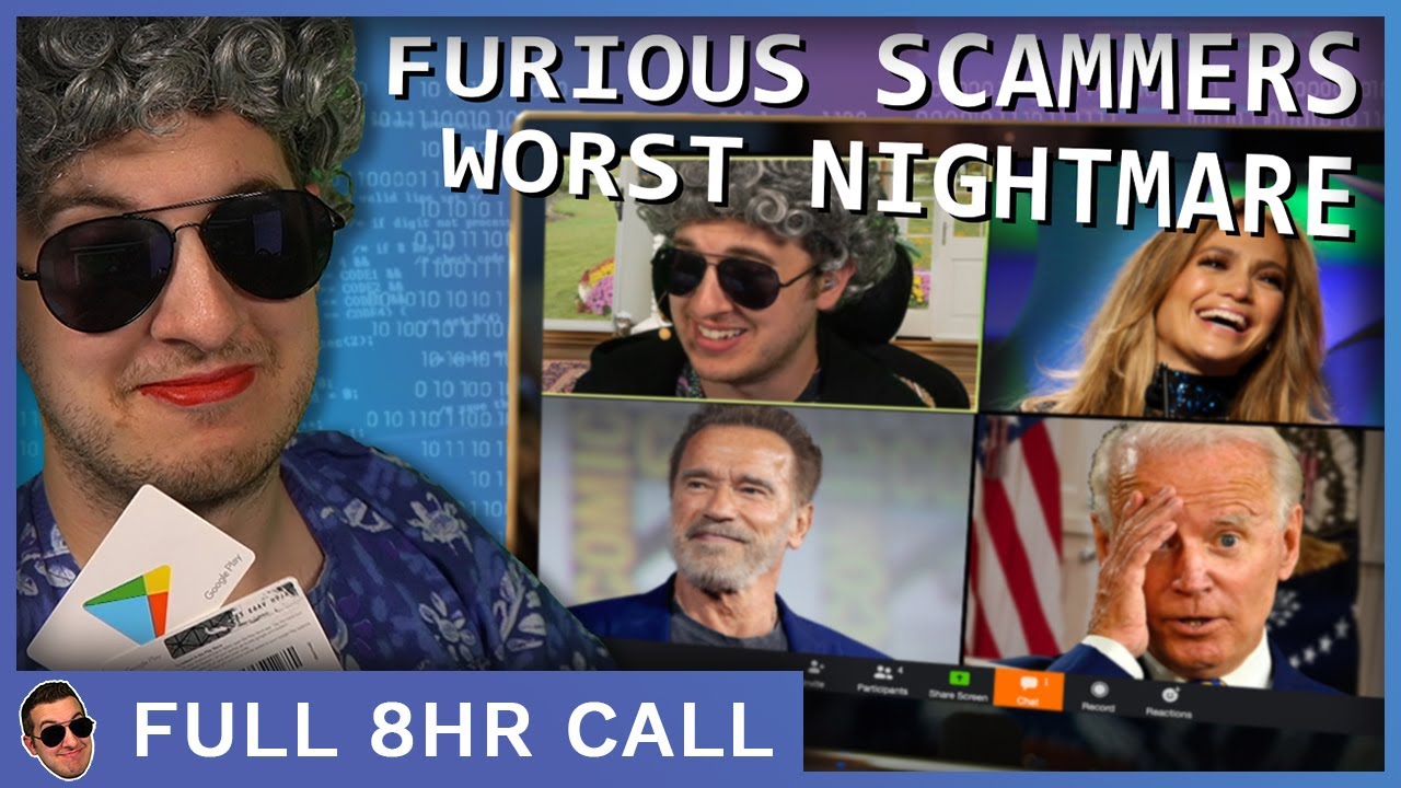 Furious Scammer Faces His Worst Nightmare! (Full 8 Hours - Unedited Jos&eacute; Call)