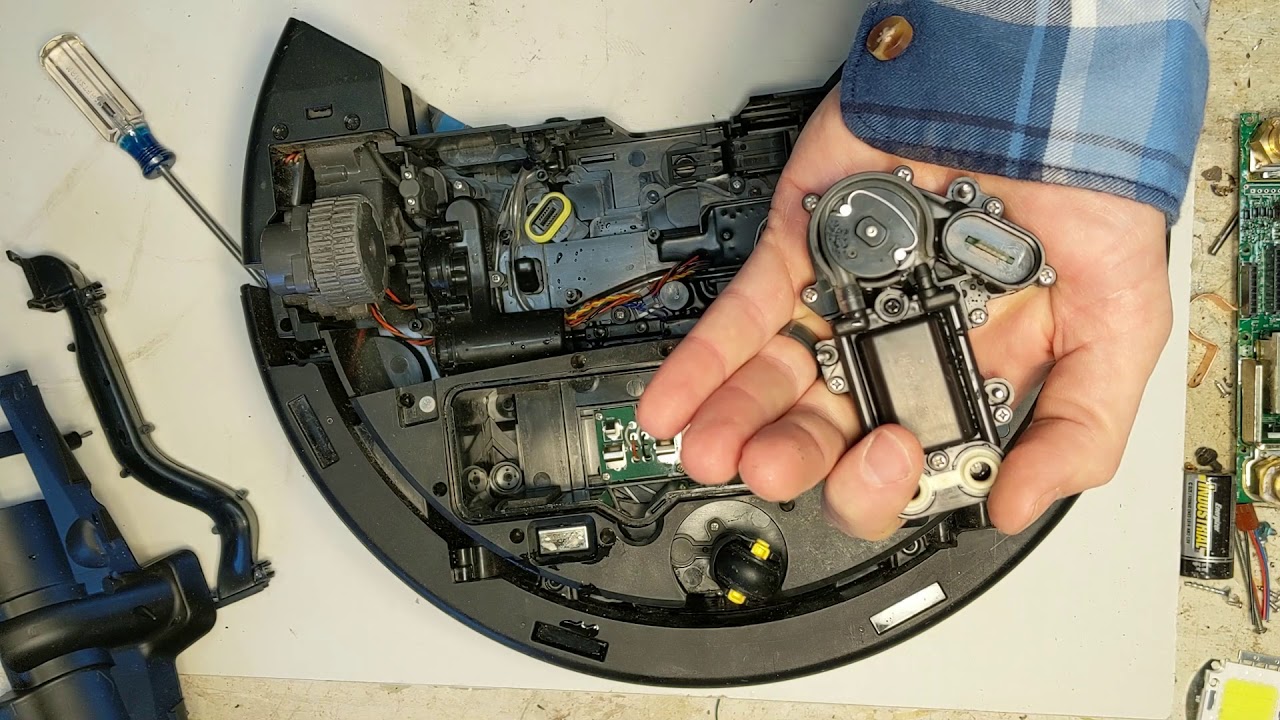 Let's fix an iRobot Scooba!