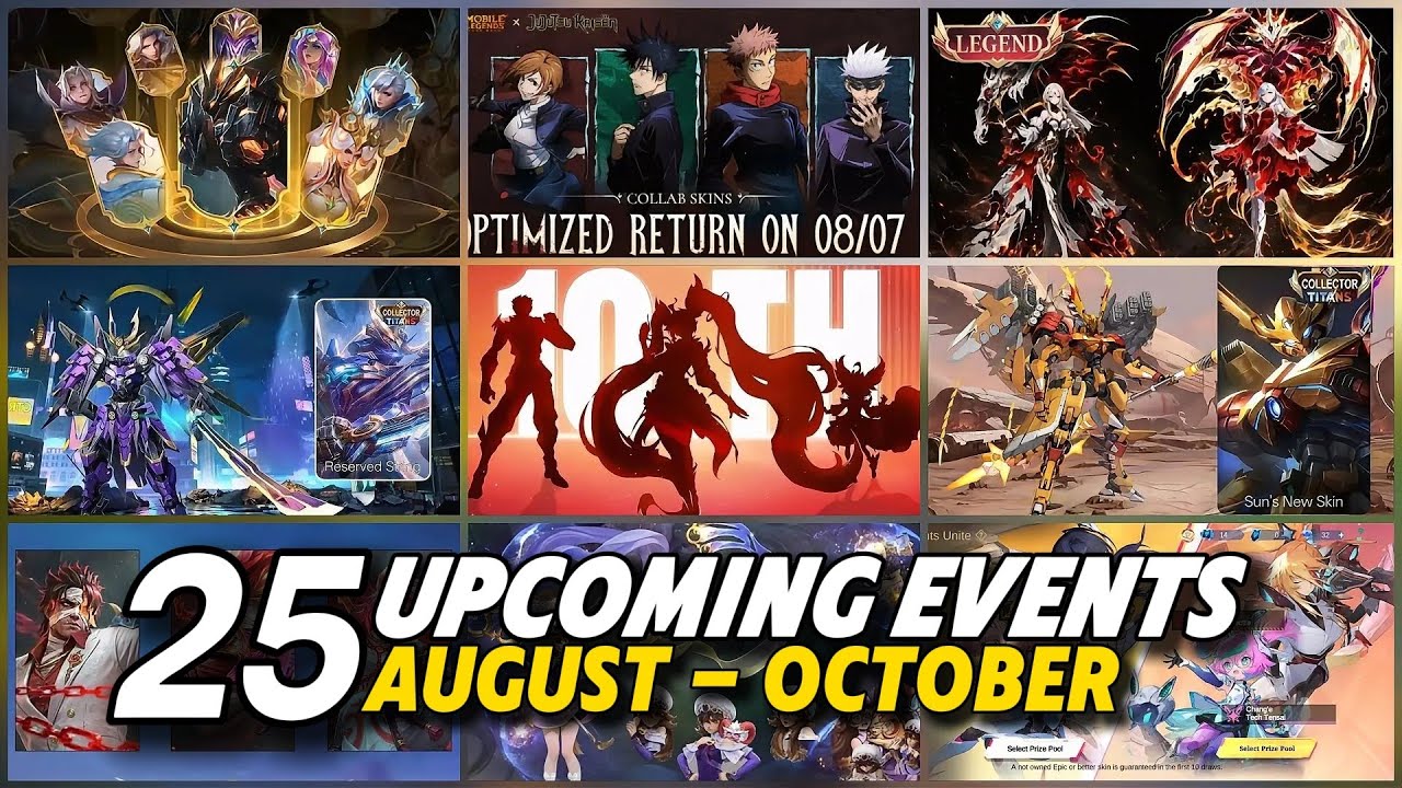 ‼️UPDATES‼️ALL UPCOMING EVENTS IN AUGUST TO OCTOBER 2026 🎉🥳