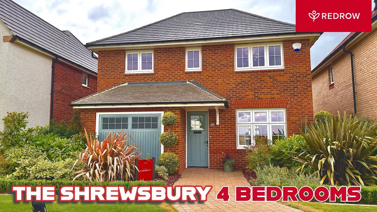 Tour Redrows Exclusive 4 Bedroom Home The Shrewsbury | Newton Garden Village
