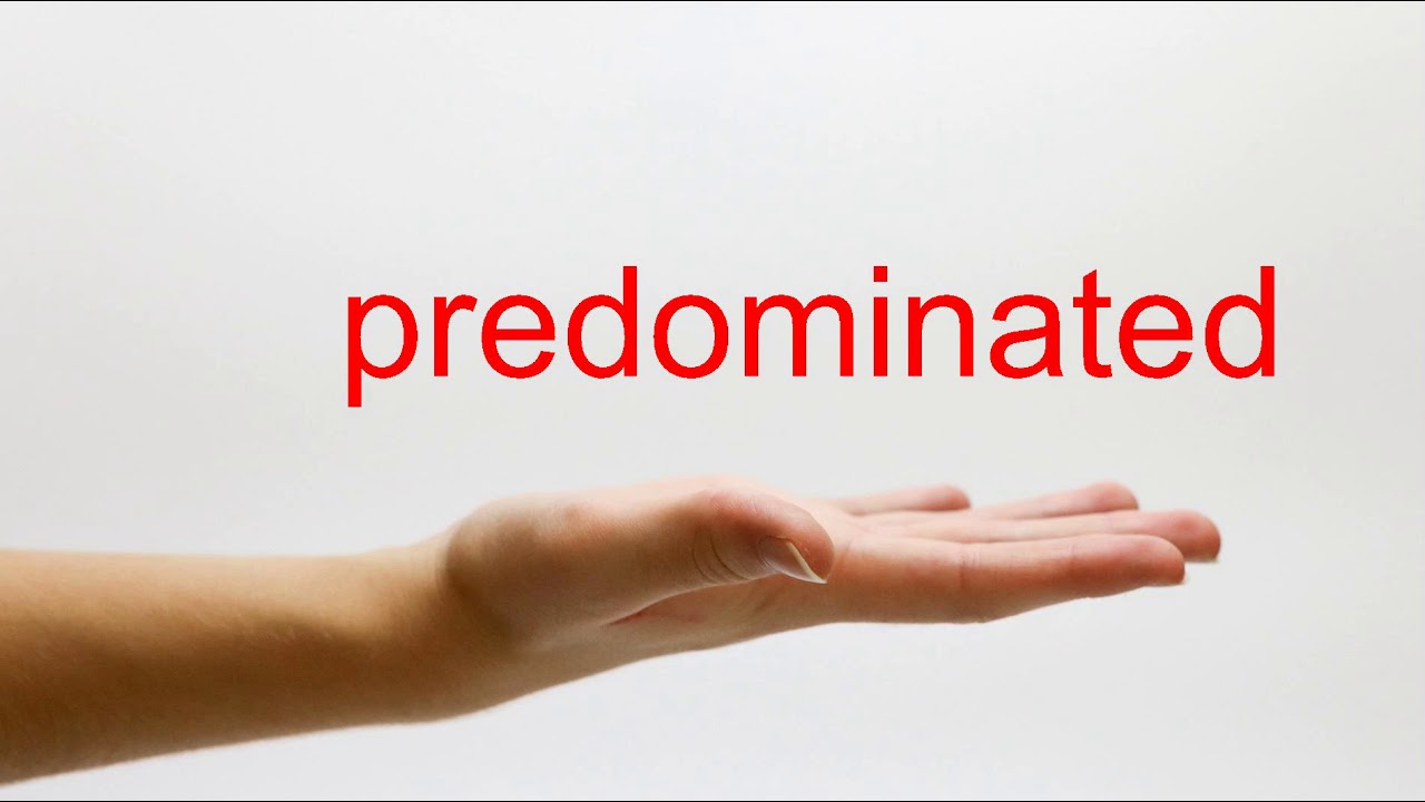How to Pronounce predominated - American English
