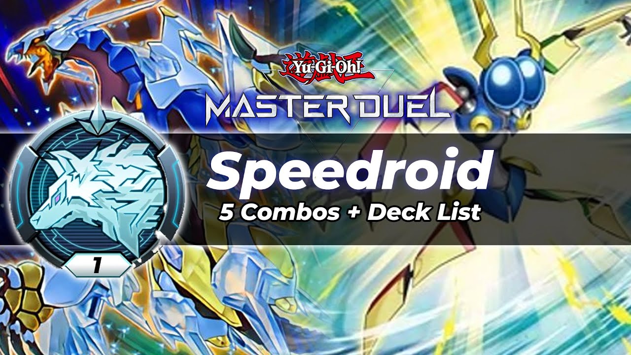 Speedroid Master Duel Combos Meta Decks Yu-Gi-Oh! Top Road to Platinum 1