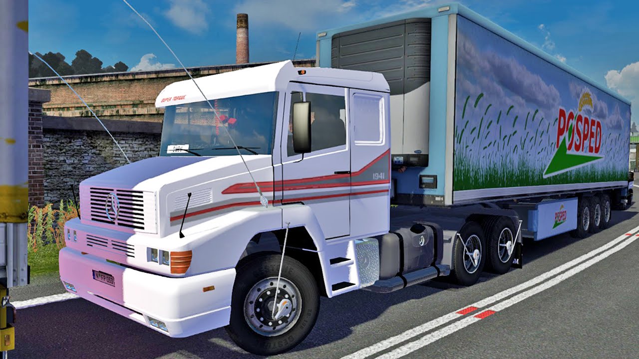 Viagem de Mercedes Benz - Euro Truck Simulator 2