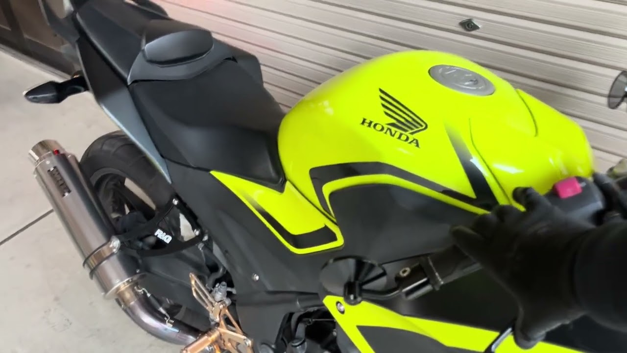 HONDA CBR250R ABS Special Edition custom mc41-150 始動動画