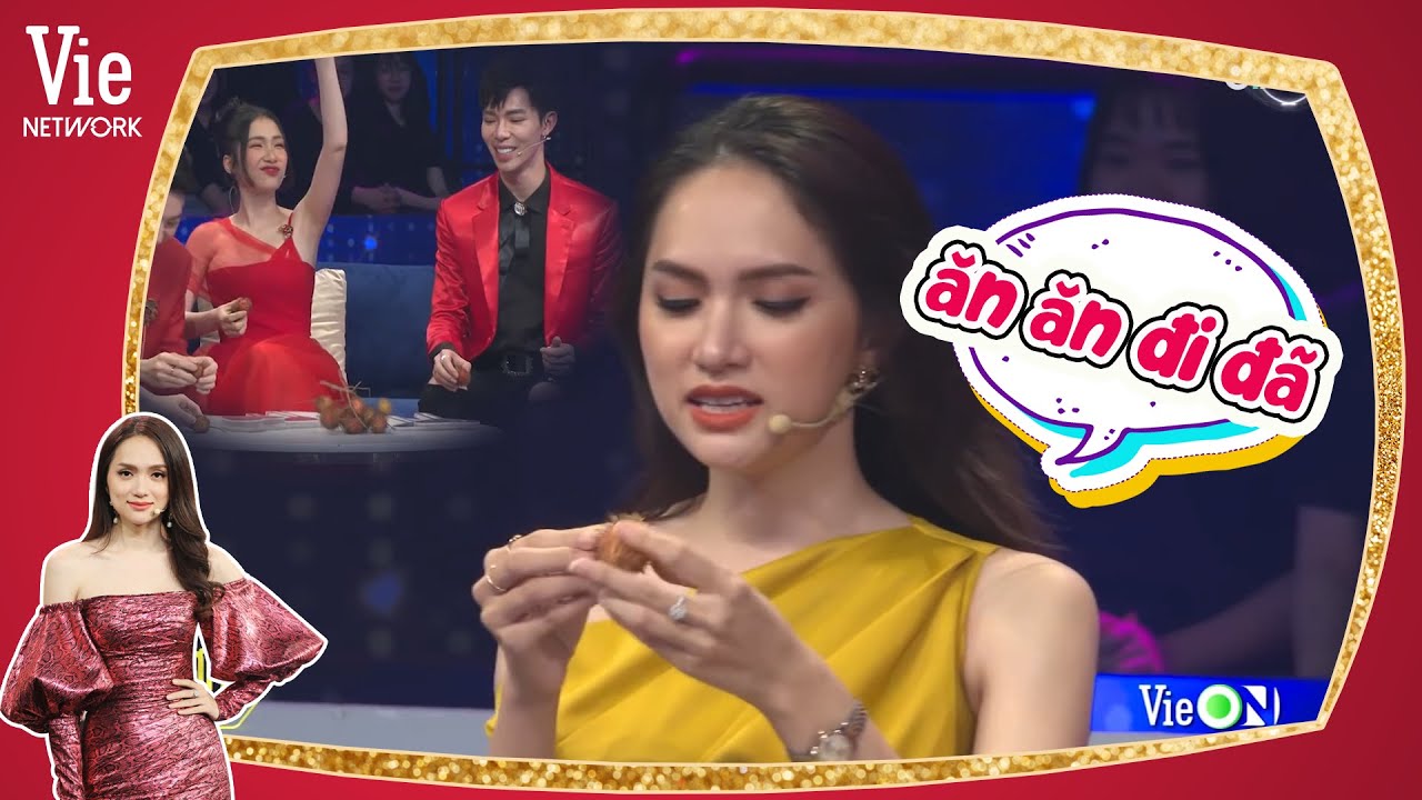 Hương Giang cùng Hòa Minzy "LẦY LỘI" hết nói nổi khi LẤY chùm CHÔM CHÔM của chương trình ăn tại chỗ