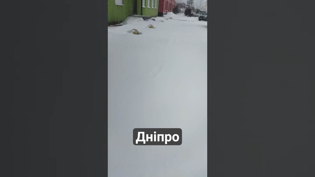 Дніпро сьогодні 11 січня 2026. Вітер снігом таки січе обличчя. замітає 