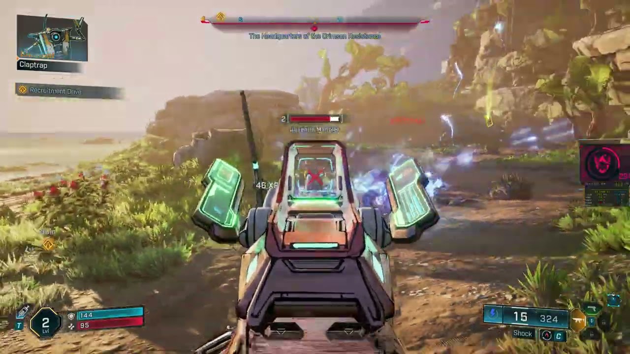 Borderlands 4 6900XT FSR4 MFGX4