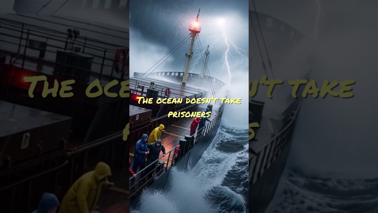 Real North Sea Ship Disaster | The Storm That Swallowed a Cargo Ship  
