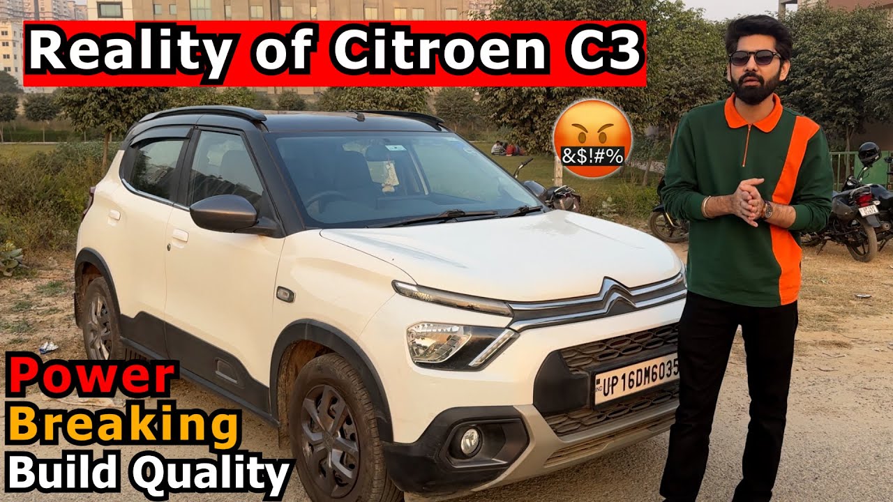 Most Honest Ownership Review of Citroen C3 || After 2 Years👿Positives & Negatives😎35000 Kms Driven