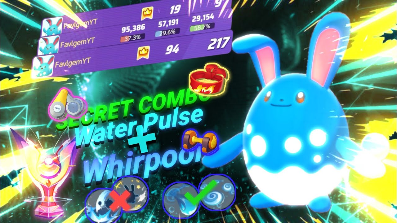 Azumarill Best Combo And Best Gameplay is HERE!!! Pokémon Unite Azumarill | Tutorial