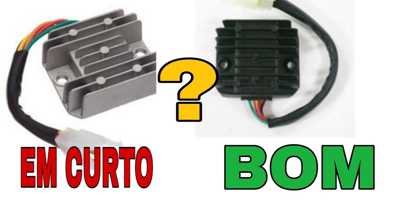 COMPARANDO RETIFICADOR EM CURTO COM UM BOM