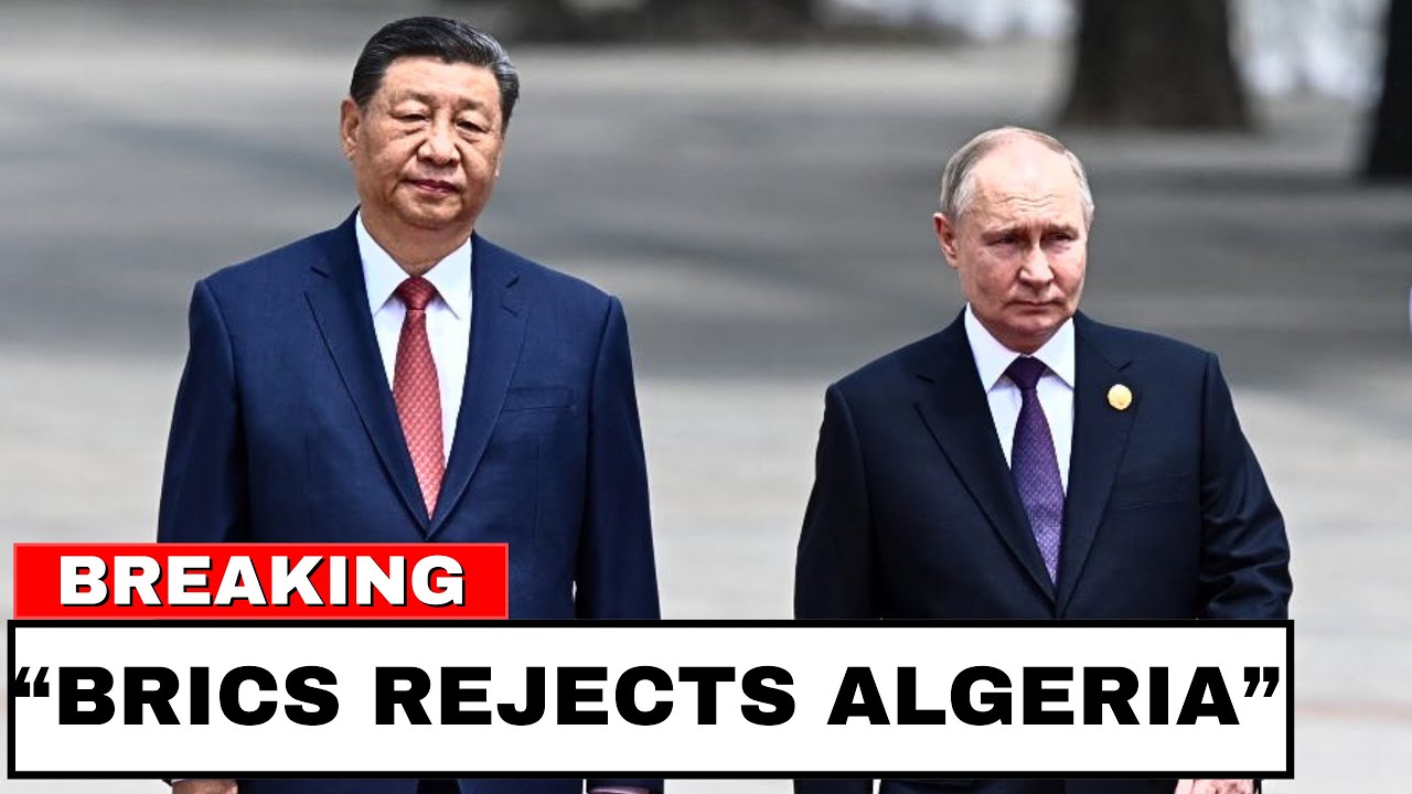 BRICS Just DESTROYED Algeria's Economic Future