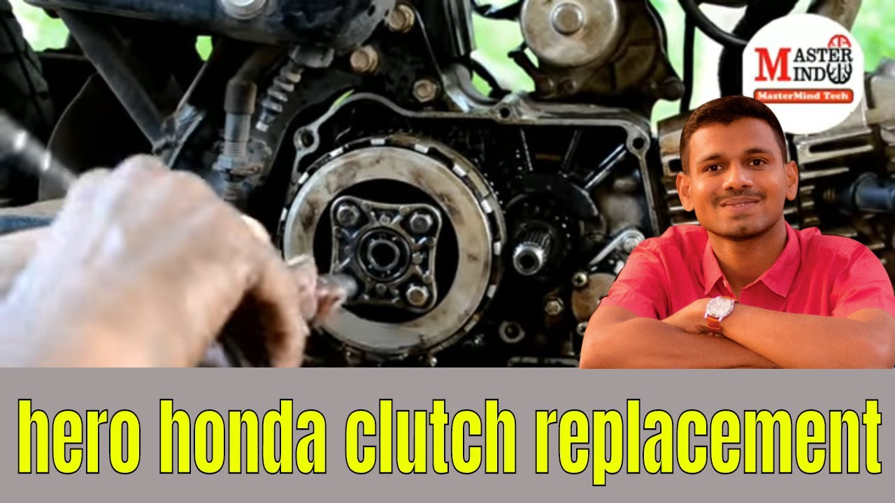 Hero Honda Splendor  Clutch Plates Replacement