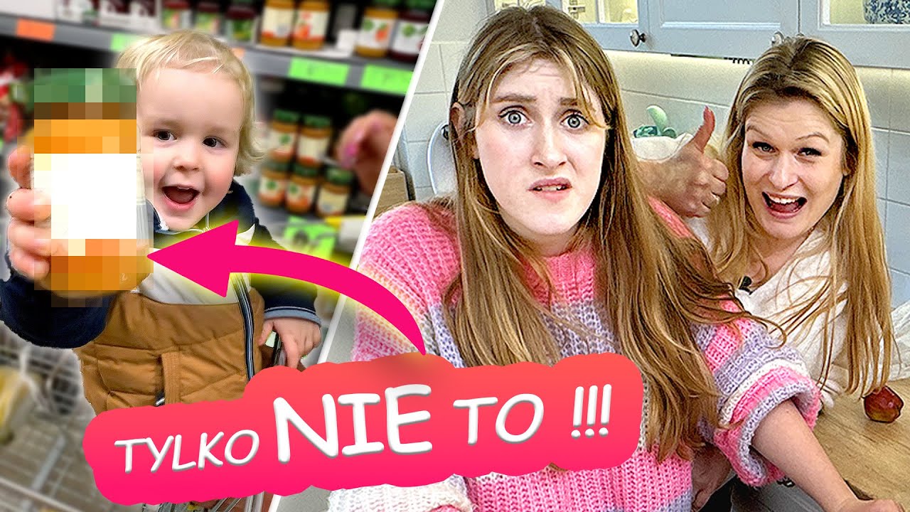 KUBUŚ WYBIERA W SKLEPIE, CO ZJEMY NA OBIAD!🤣 CHALLENGE😮