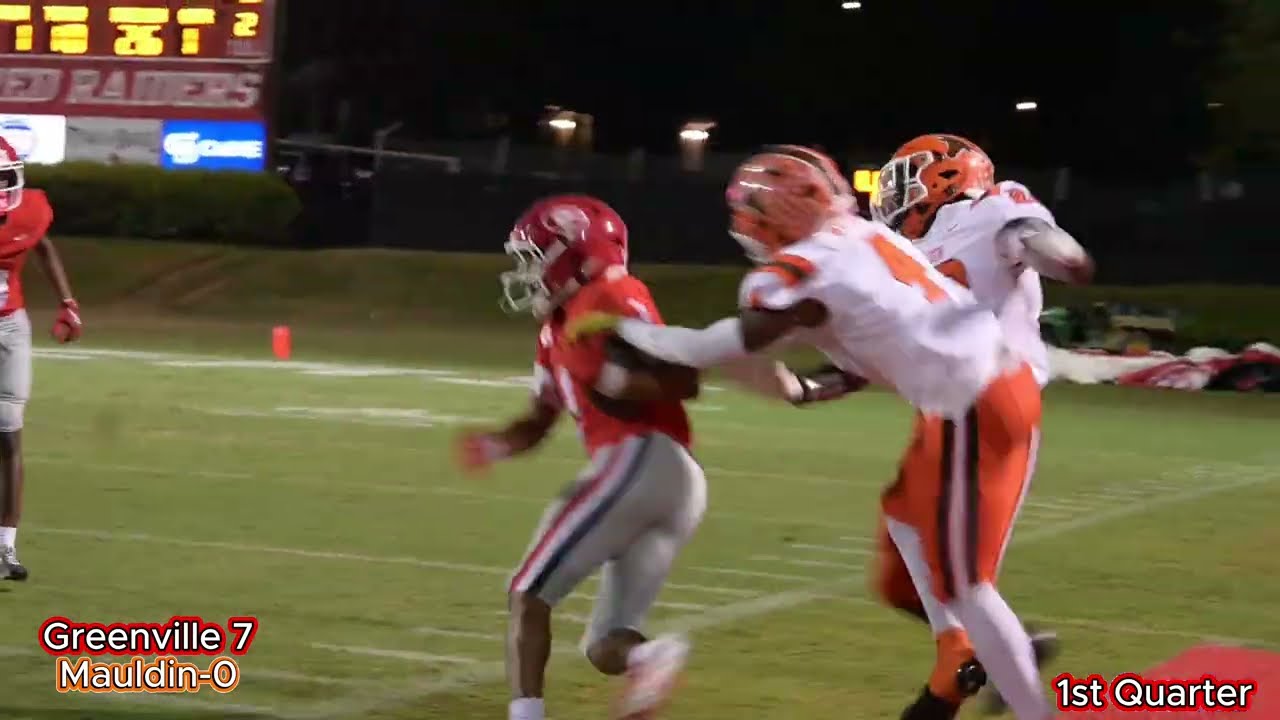 Greenville vs Mauldin Week 8 @ Sirrine Stadium