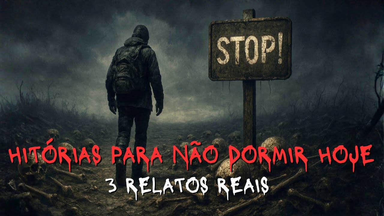 HISTORIAS DE TERROR | 3 RELATOS REAIS