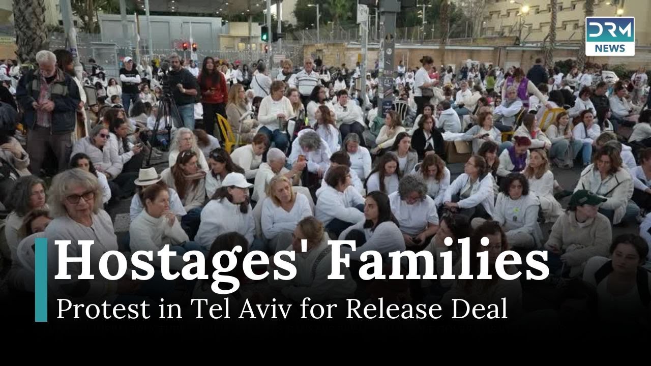 Hostages' Families Protest in Tel Aviv for Deal Amid Security Alert | News Today | DRM News | AH15