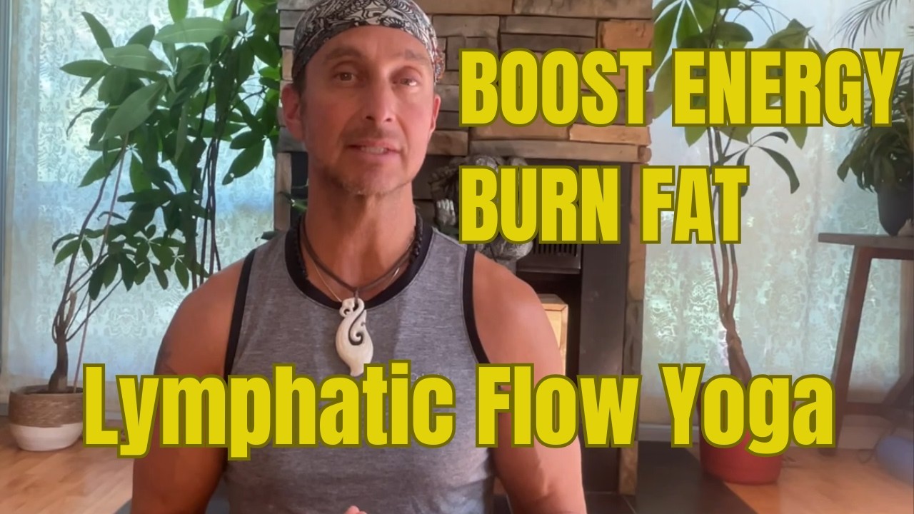 15-Minute Lymphatic & Fascia Flow Yoga Routine for Fat Loss & Energy