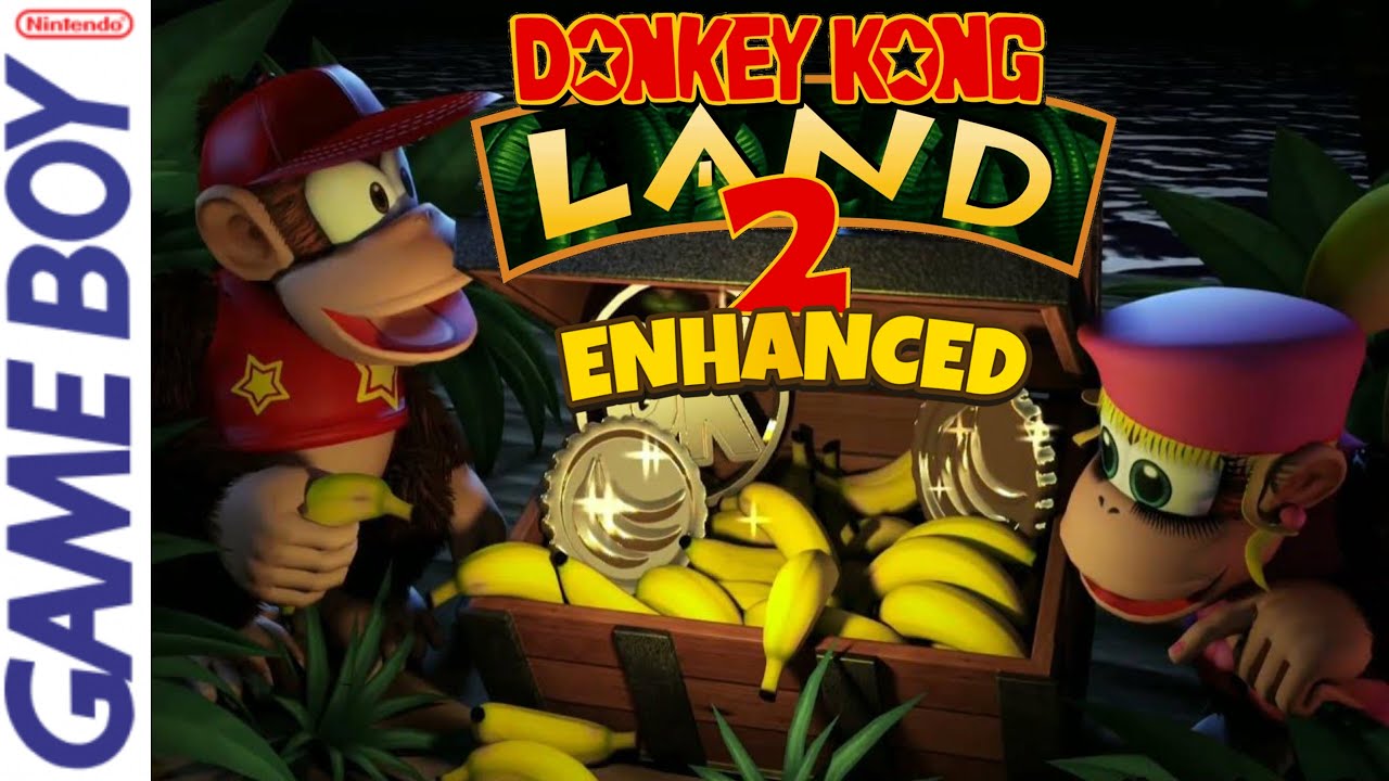 [Game Boy Hack] Donkey Kong Land 2 Enhanced
