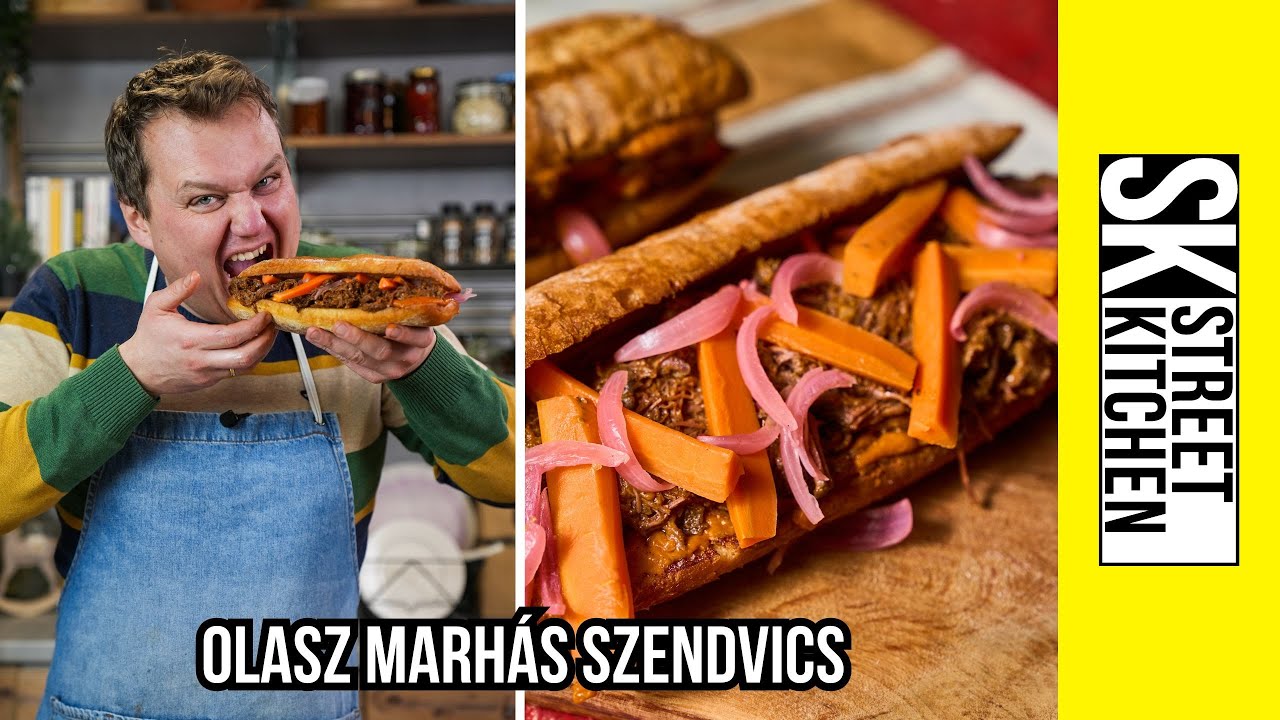 A MACKÓ 🐻 sorozat LEGSZAFTOSABB🤤 marhás szendvicse 🥩🥪