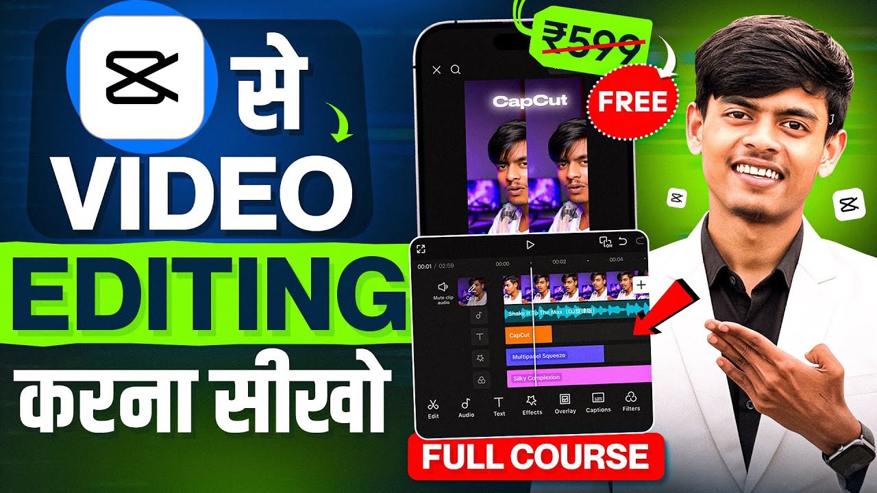 Capcut Video Editing Tutorial Hindi 2026 | Mobile Se Professional Video Editing Kaise Kare