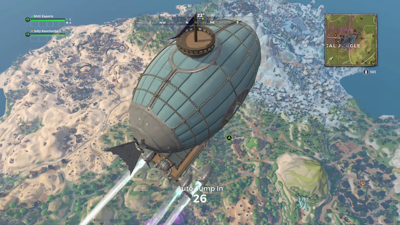 Realm Royale glitch on landing