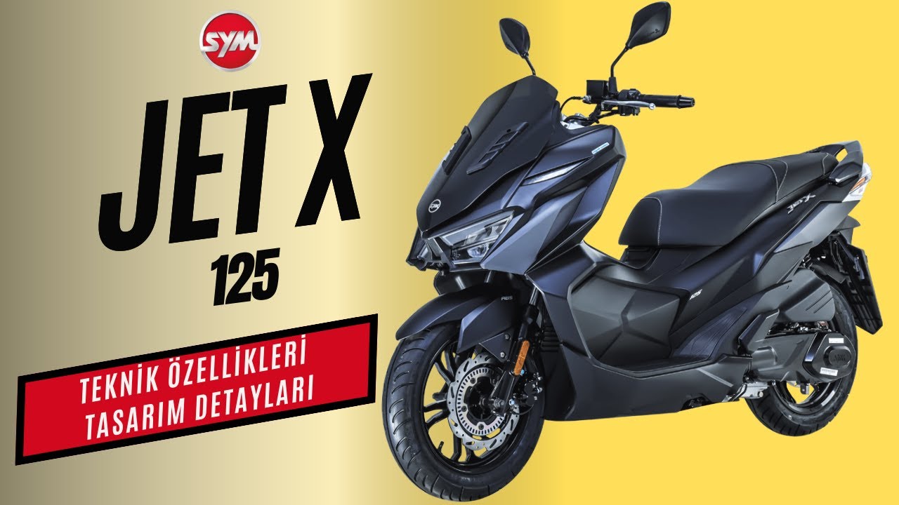 SYM Jet X 125: Güvenli ve Pratik Şehir İçi Sürüş Deneyimi