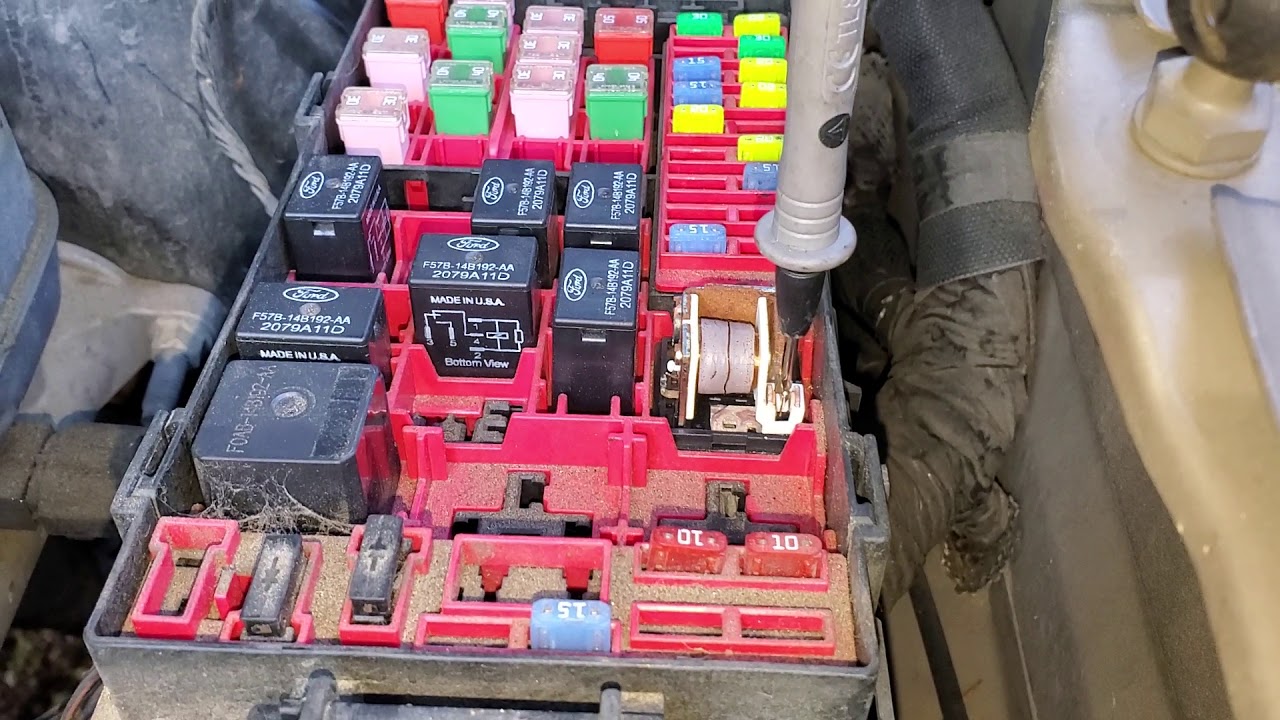 F150 Roadside Repair - Failed Fuel Pump Relay