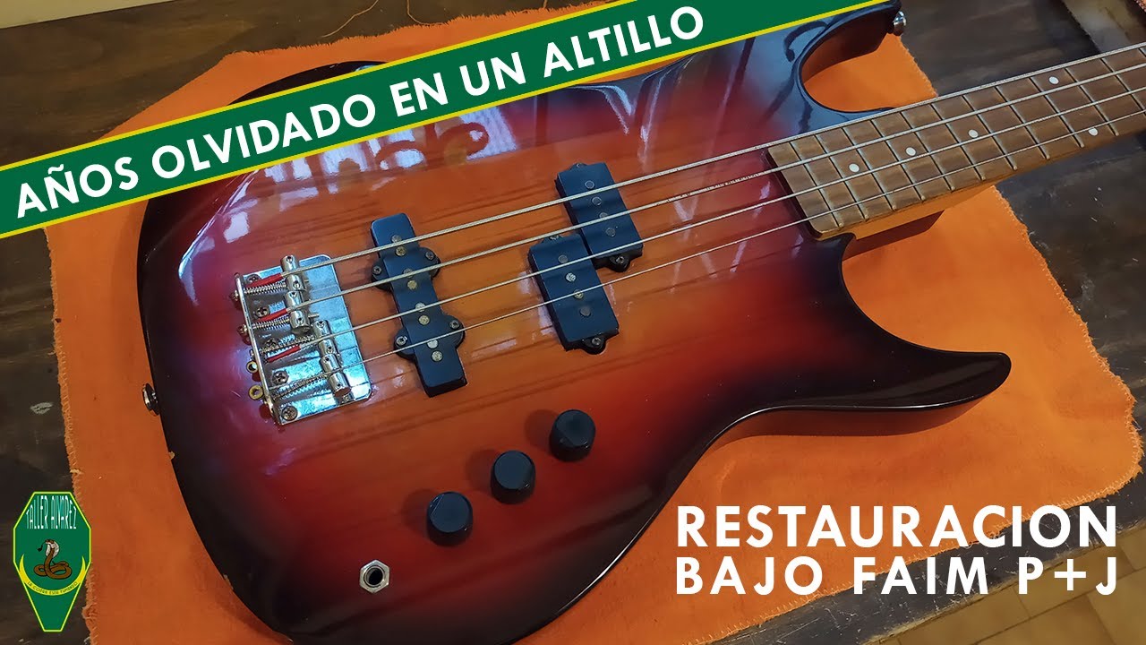 Años olvidado en un altillo - Restauración - Bajo FAIM P+J