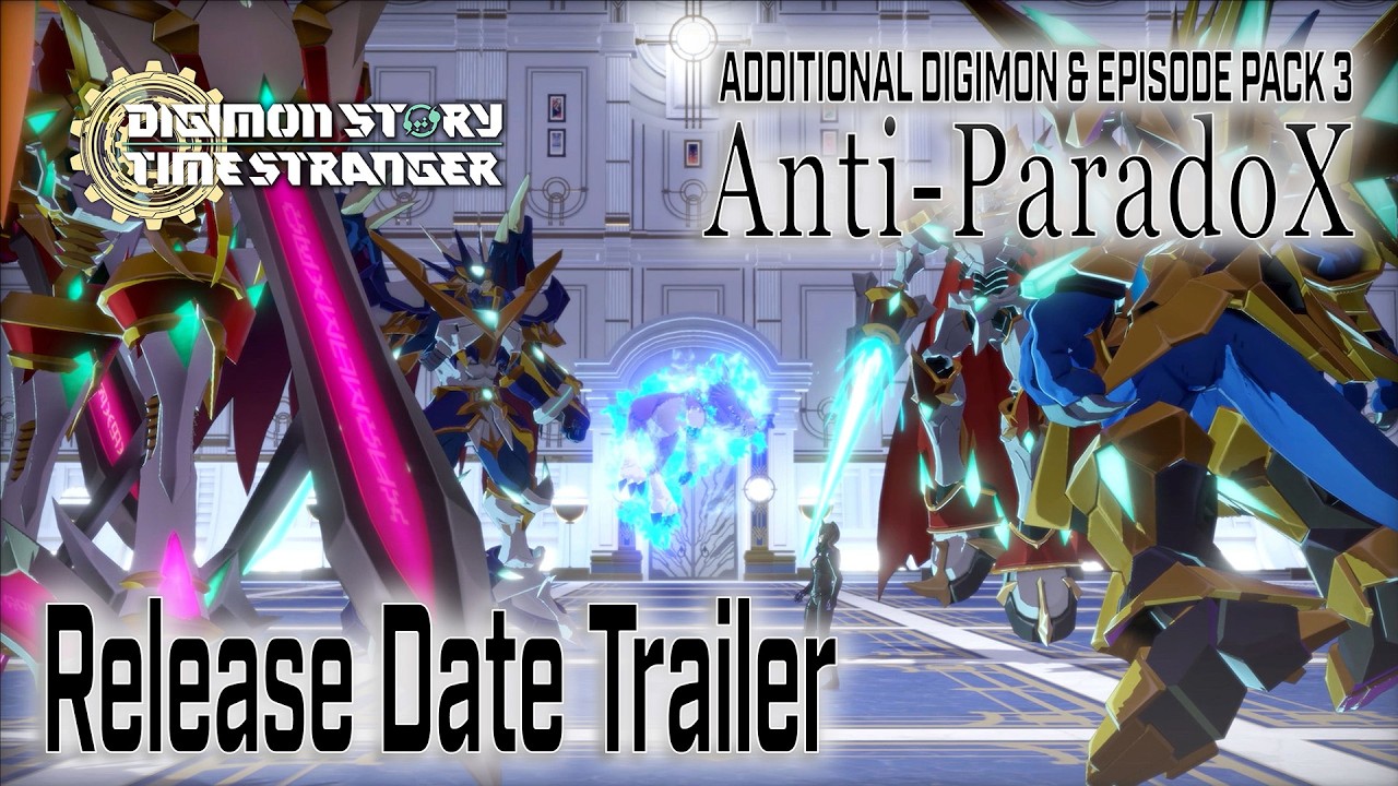 Digimon Story Time Stranger | Season Pass DLC3 Anti-ParadoX Release Date Trailer