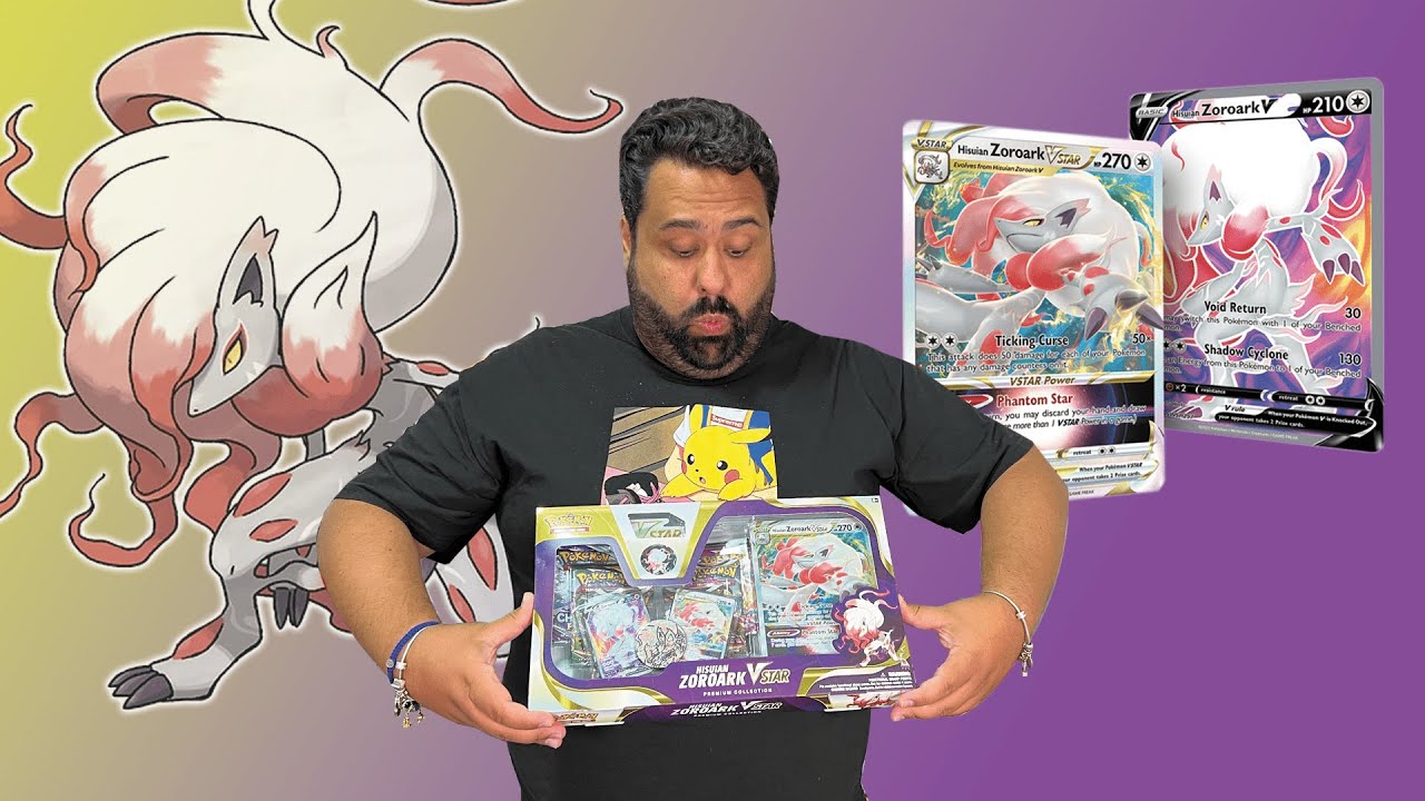 ABRIMOS LA NUEVA CAJA DE ZOROARK VSTAR DE POKEMON!!!