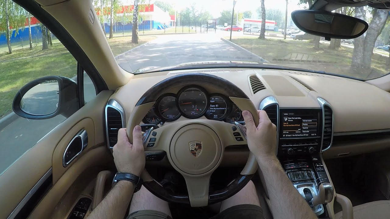 2014 Porsche Cayenne  - POV Test Drive, acceleration 0-100km/h