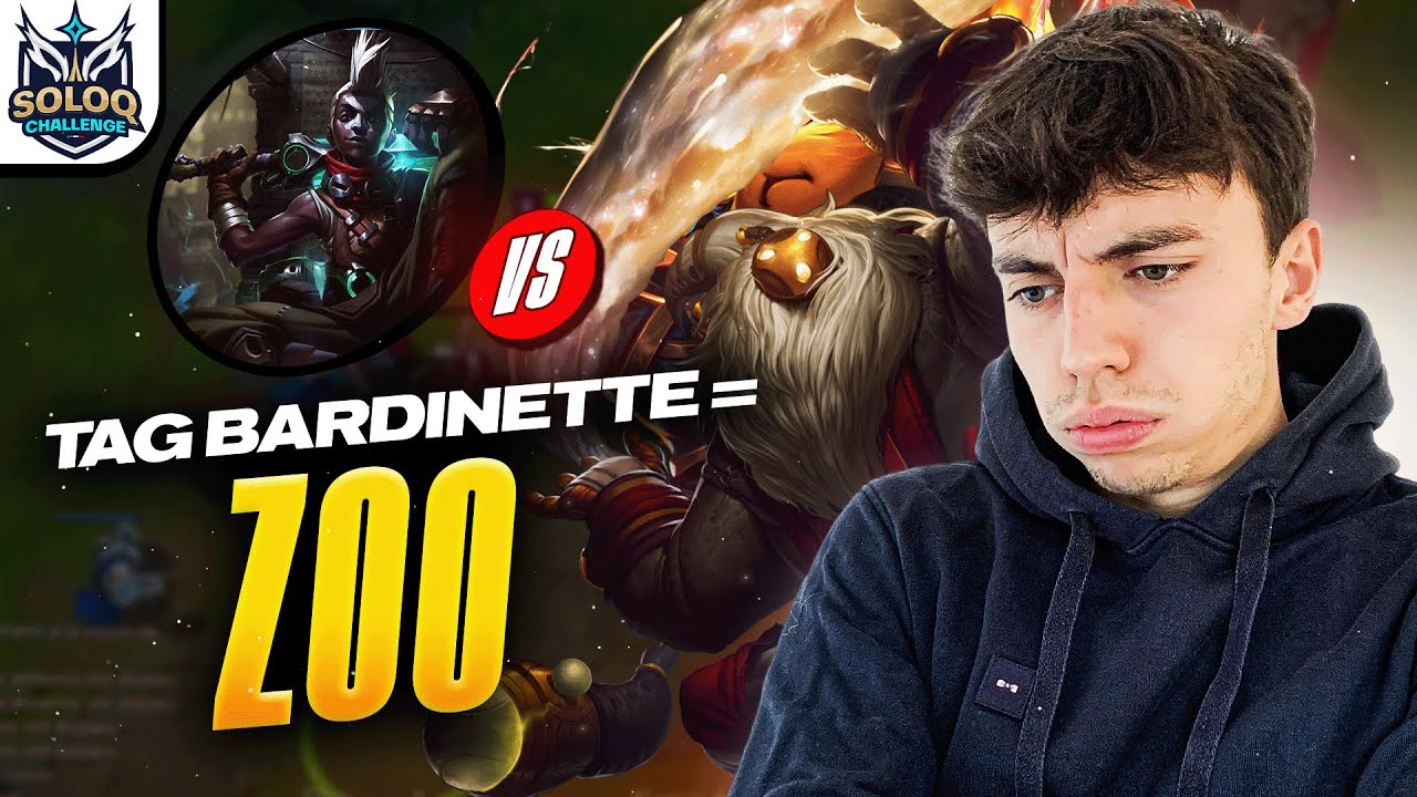 MON AVIS SUR BARDINETTE, JE LE TAG EN GAME - SOLO Q CHALLENGE - Kennen vs Ekko