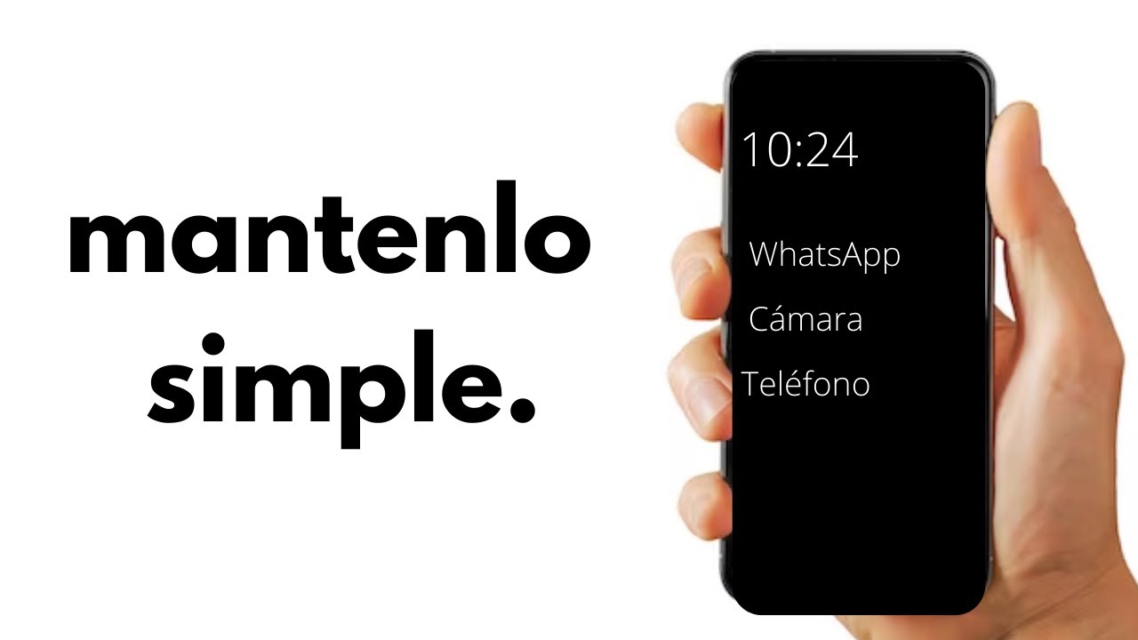Cómo hacer tu celular ULTRA minimalista