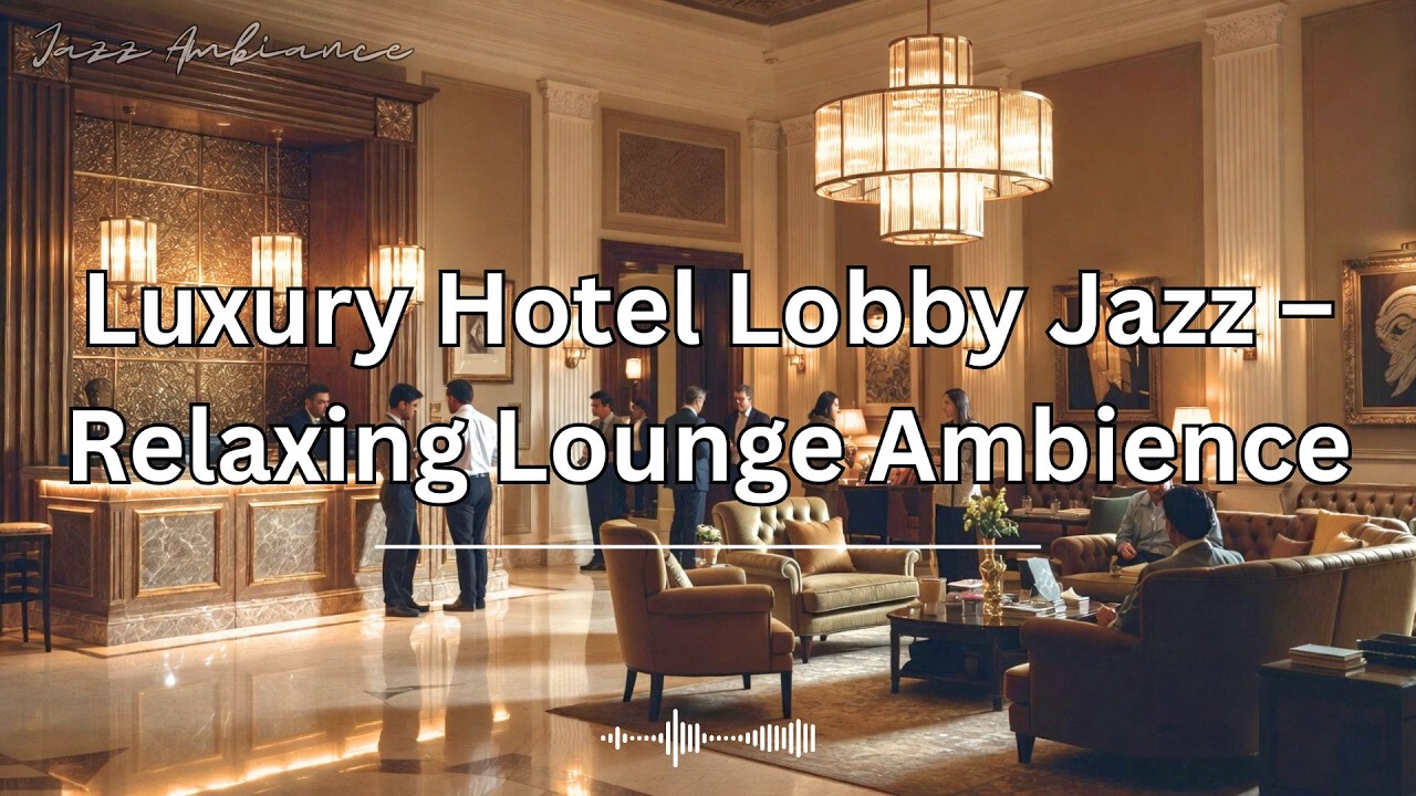 Luxury Hotel Lobby Jazz – Relaxing Lounge Ambience