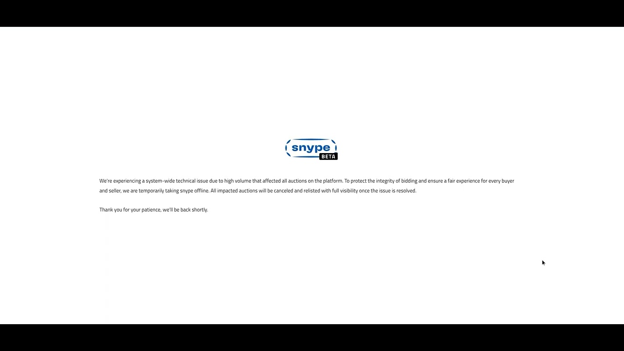 Probstein Auction Site Snype Off to Rocky Start (off eBay for Shill Bidding?)
