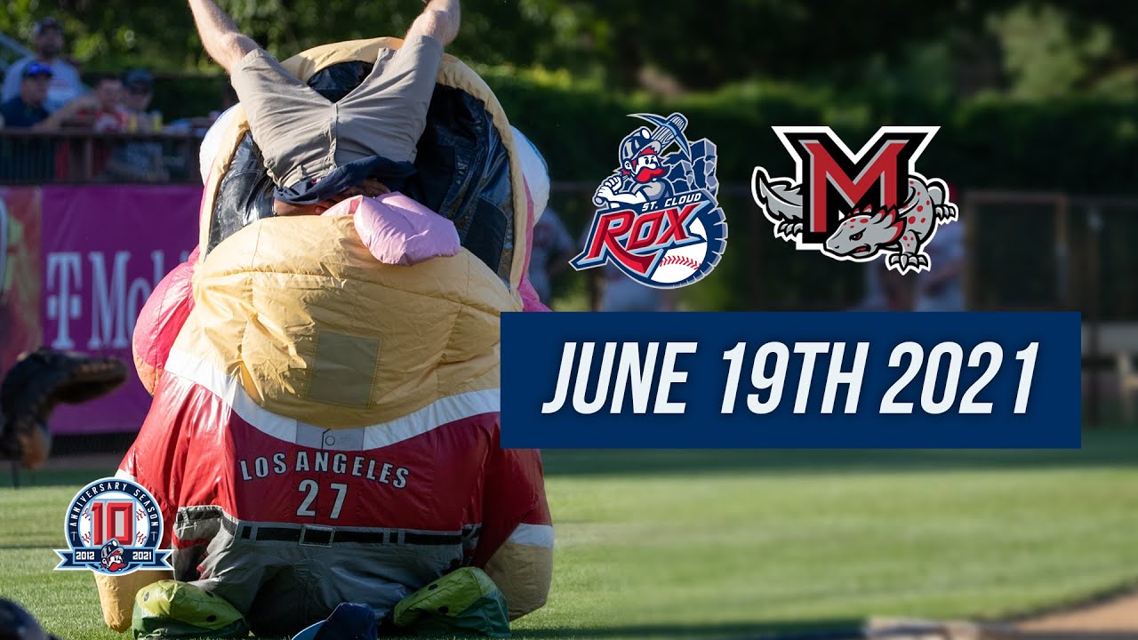 6.19.21 St. Cloud Rox vs Minnesota Mud Puppies