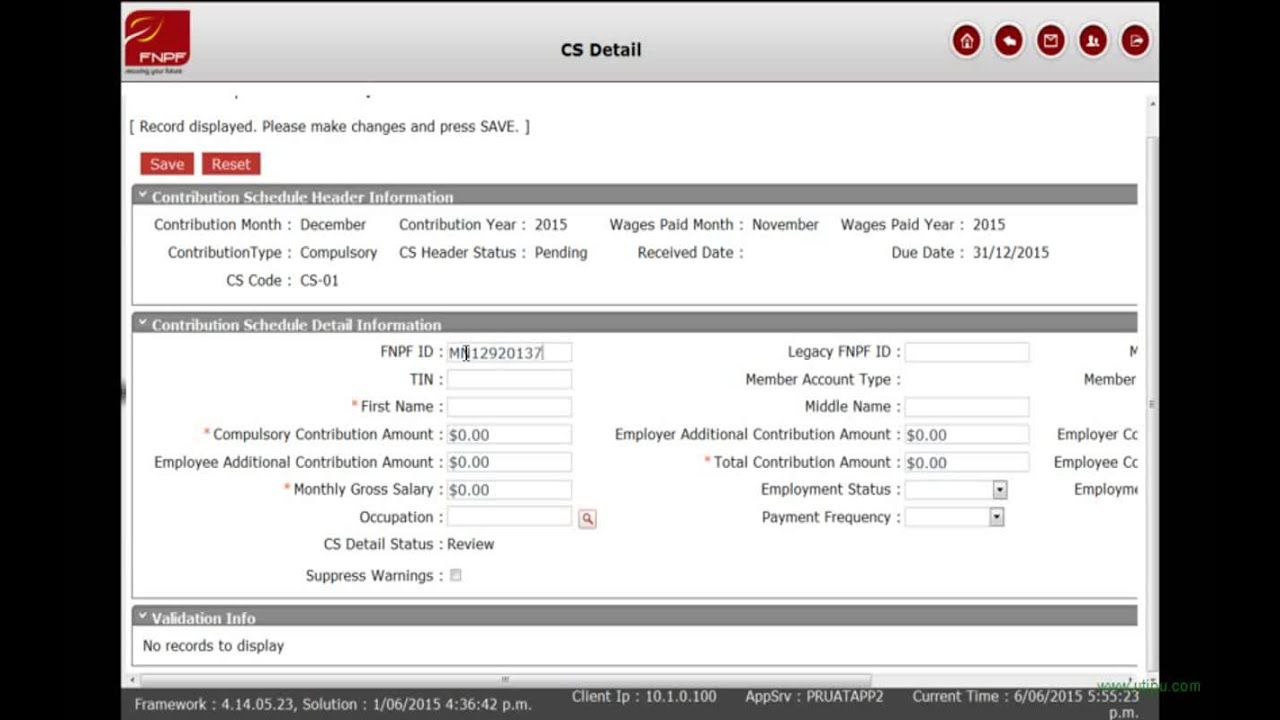 Employer Self Service Portal - Creating a Manual CS