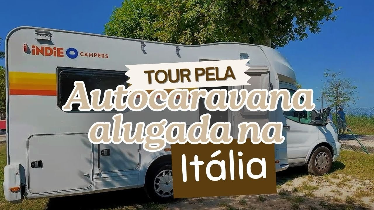 Alugamos uma autocaravana na Itália 🚐 | Tour completo + incidente inesperado 😱