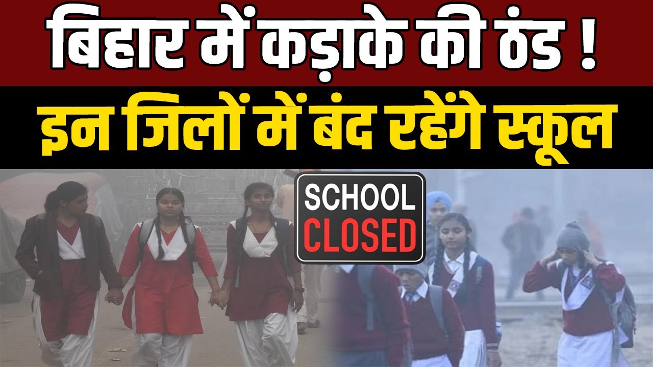 School Closed: Bihar में शीतलहर के चलते DM का बड़ा फैसला, कई जिलों में स्कूल बंद