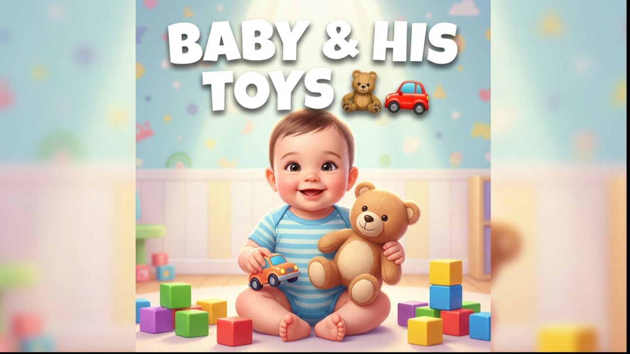 “Baby and His Toys 🧸🚗 | Fun Playtime Animation for Kids”