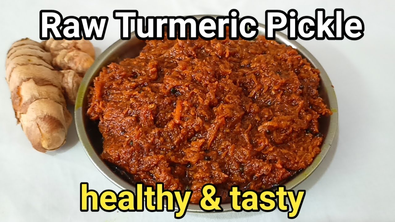 Fresh turmeric pickle recipe/Raw turmeric pickle/manjal kizhangu oorugai/turmeric pickle recipe