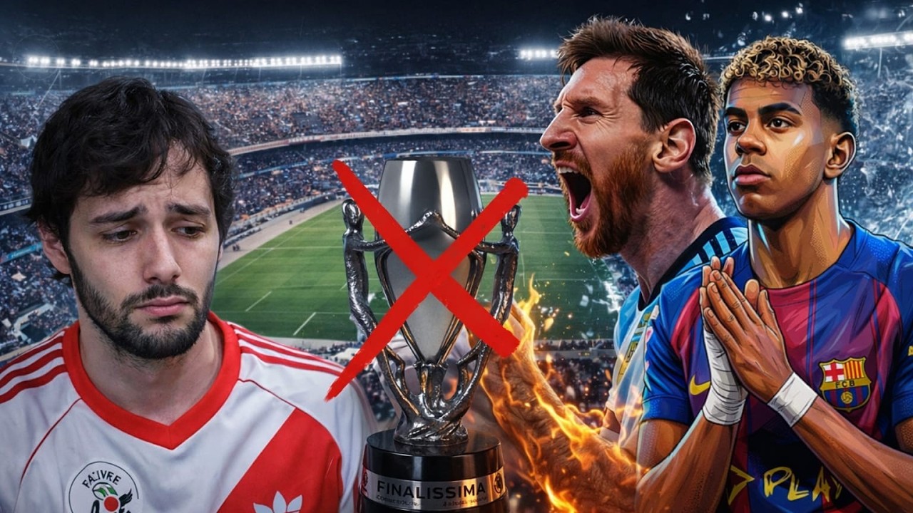 PARECE QUE SE CANCELA LA FINALISSIMA | MAÑANA JUEGA RIVER | HACKEARON A ESTUDIANTES | GORDO WAR 3