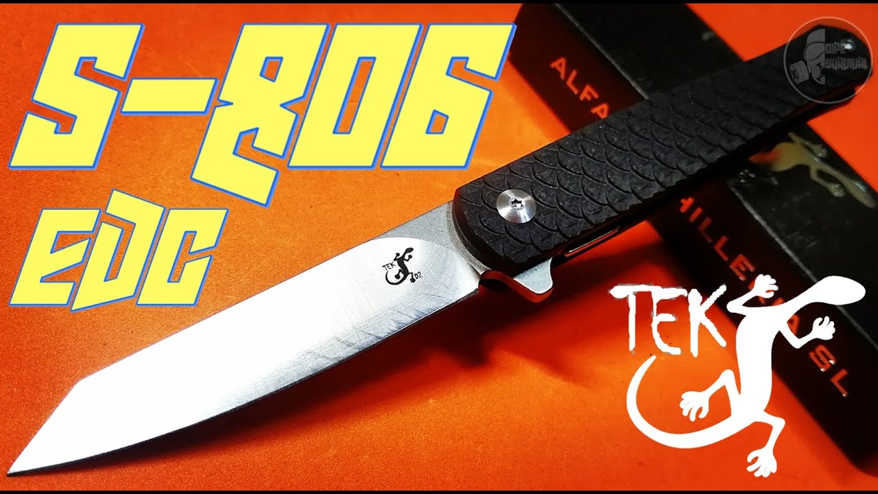 😍❗LA MEJOR NAVAJA EDC DE SALAMANDRA TEK❓❗ S-806 UNA NAVAJA FUERA DE LO NORMAL IDEAL PARA EDC