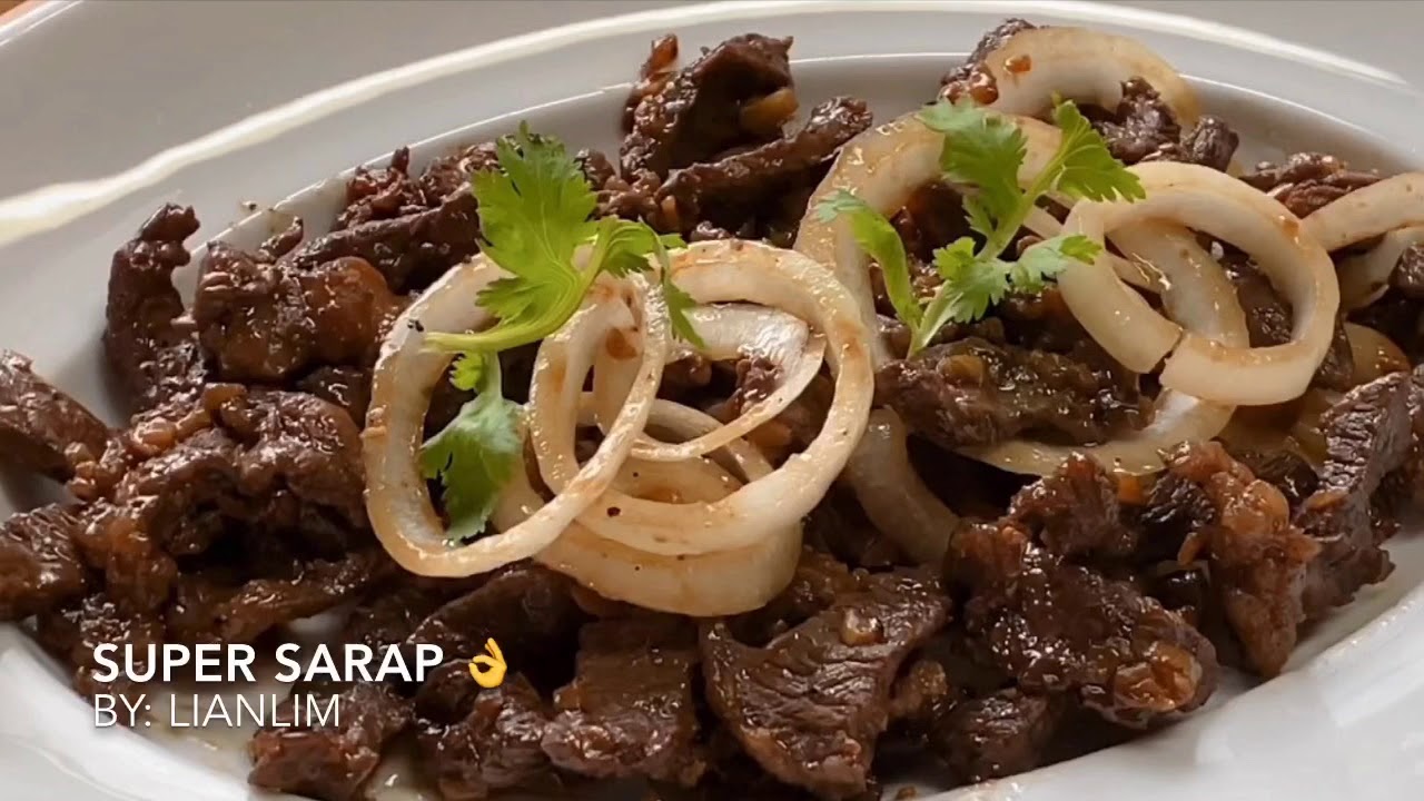 BISTEK TAGALOG | SIMPLE Ingredients pero sobrang sarap👌