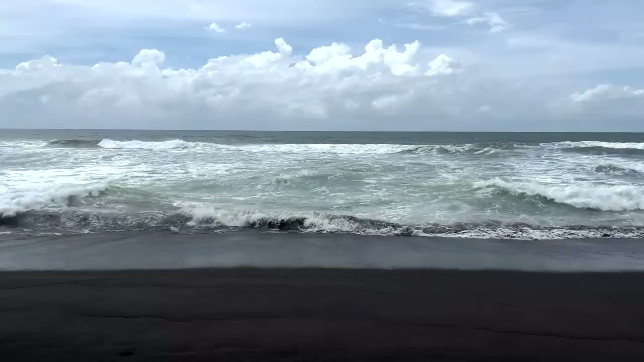ASMR Beach Waves at Night | Calm Ocean Sounds